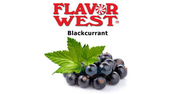 Изображение Ароматизатор Flavor West Blackcurrant Ароматизатор Flavor West Blackcurrant